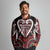 Custom Aotearoa Ngapuhi Long Sleeve Polo Shirt Maori Tribal Pattern