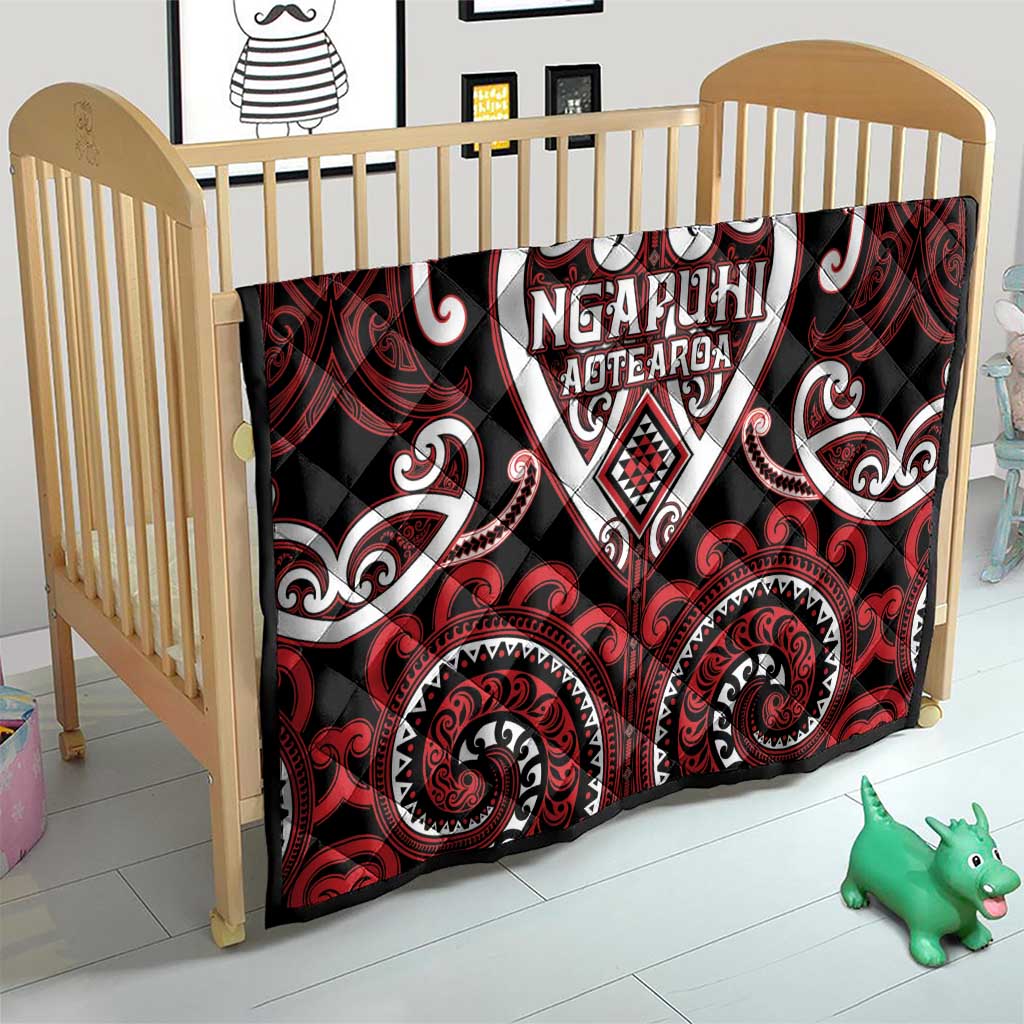 Aotearoa Ngapuhi Quilt Maori Tribal Pattern