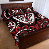 Aotearoa Ngapuhi Quilt Bed Set Maori Tribal Pattern