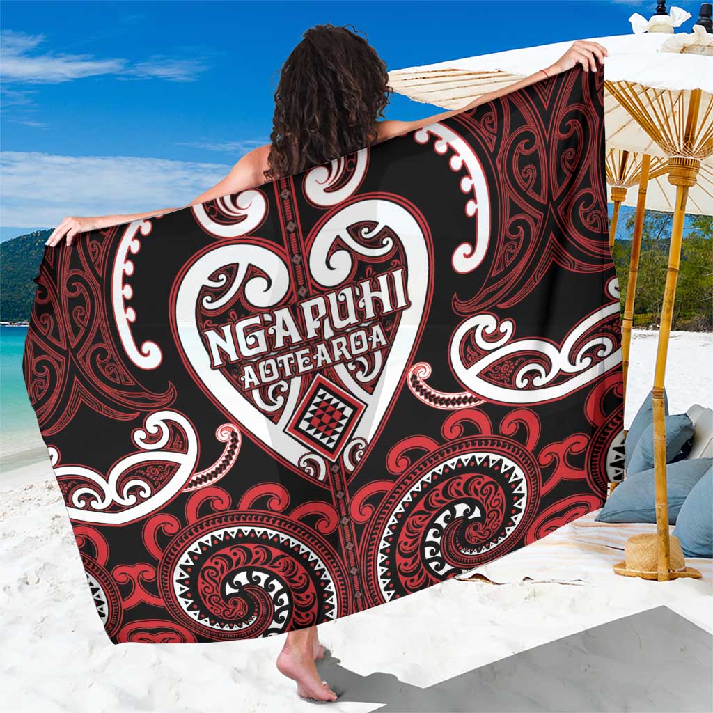 Aotearoa Ngapuhi Sarong Maori Tribal Pattern