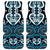 Aotearoa Ngati Porou Car Mats Maori Tribal Pattern
