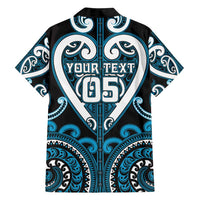 Custom Aotearoa Ngati Porou Family Matching Long Sleeve Bodycon Dress and Hawaiian Shirt Maori Tribal Pattern