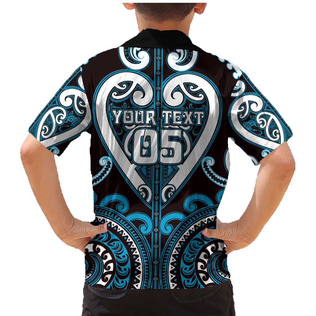 Custom Aotearoa Ngati Porou Family Matching Mermaid Dress and Hawaiian Shirt Maori Tribal Pattern