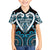 Custom Aotearoa Ngati Porou Family Matching Summer Maxi Dress and Hawaiian Shirt Maori Tribal Pattern