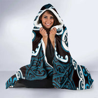 Aotearoa Ngati Porou Hooded Blanket Maori Tribal Pattern
