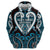 Custom Aotearoa Ngati Porou Hoodie Maori Tribal Pattern
