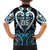 Custom Aotearoa Ngati Porou Kid Hawaiian Shirt Maori Tribal Pattern