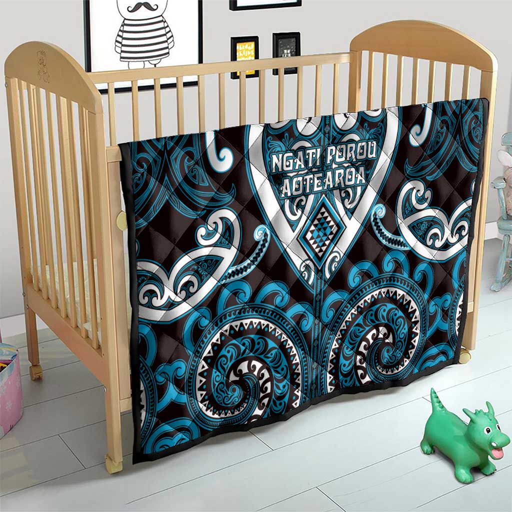 Aotearoa Ngati Porou Quilt Maori Tribal Pattern