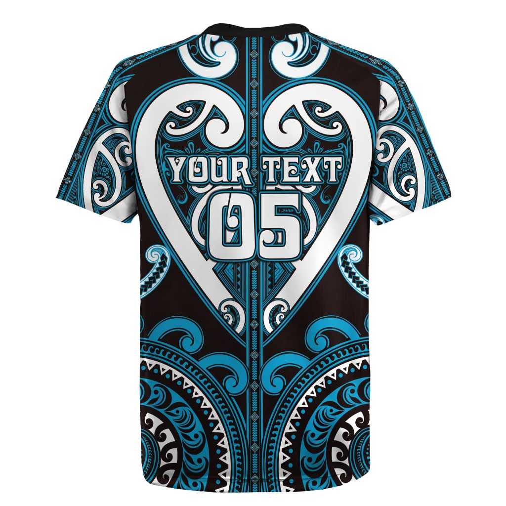 Custom Aotearoa Ngati Porou Rugby Jersey Maori Tribal Pattern