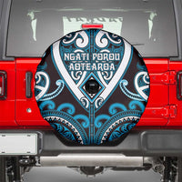 Aotearoa Ngati Porou Spare Tire Cover Maori Tribal Pattern LT05 - Polynesian Pride