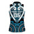 Custom Aotearoa Ngati Porou Women Sleeveless Polo Shirt Maori Tribal Pattern