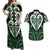 Custom Aotearoa Ngai Tahu Couples Matching Off Shoulder Maxi Dress and Hawaiian Shirt Maori Tribal Pattern