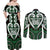 Custom Aotearoa Ngai Tahu Couples Matching Off Shoulder Maxi Dress and Long Sleeve Button Shirt Maori Tribal Pattern