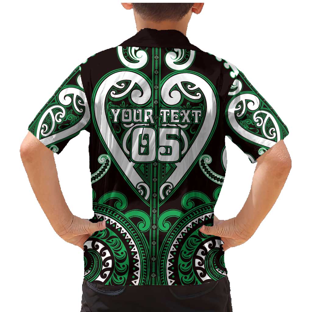 Custom Aotearoa Ngai Tahu Family Matching Mermaid Dress and Hawaiian Shirt Maori Tribal Pattern