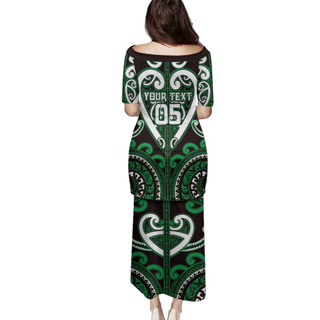 Custom Aotearoa Ngai Tahu Family Matching Puletasi and Hawaiian Shirt Maori Tribal Pattern LT05 - Polynesian Pride