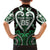 Custom Aotearoa Ngai Tahu Family Matching Summer Maxi Dress and Hawaiian Shirt Maori Tribal Pattern