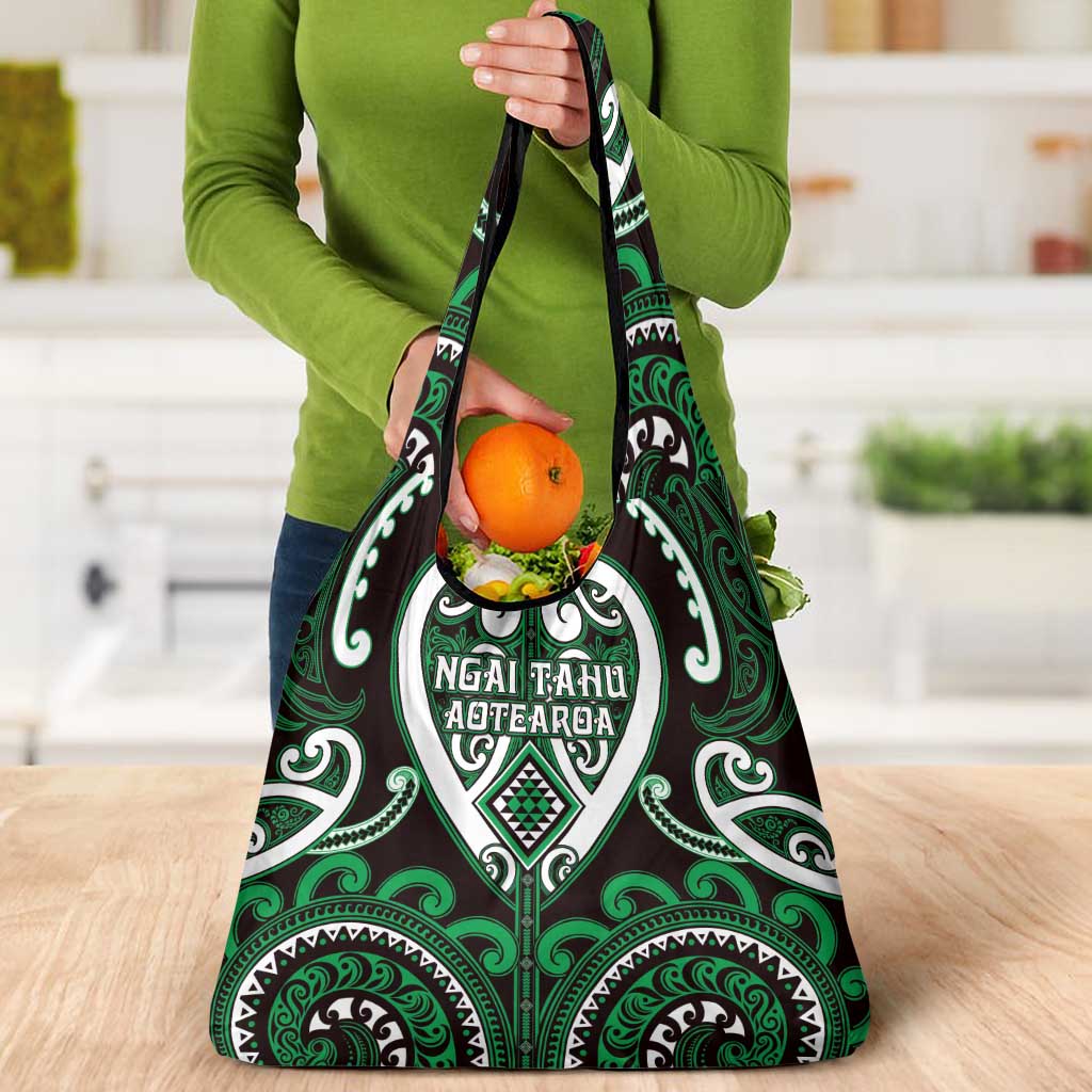 Aotearoa Ngai Tahu Grocery Bag Maori Tribal Pattern