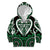 Custom Aotearoa Ngai Tahu Kid Hoodie Maori Tribal Pattern