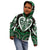Custom Aotearoa Ngai Tahu Kid Hoodie Maori Tribal Pattern