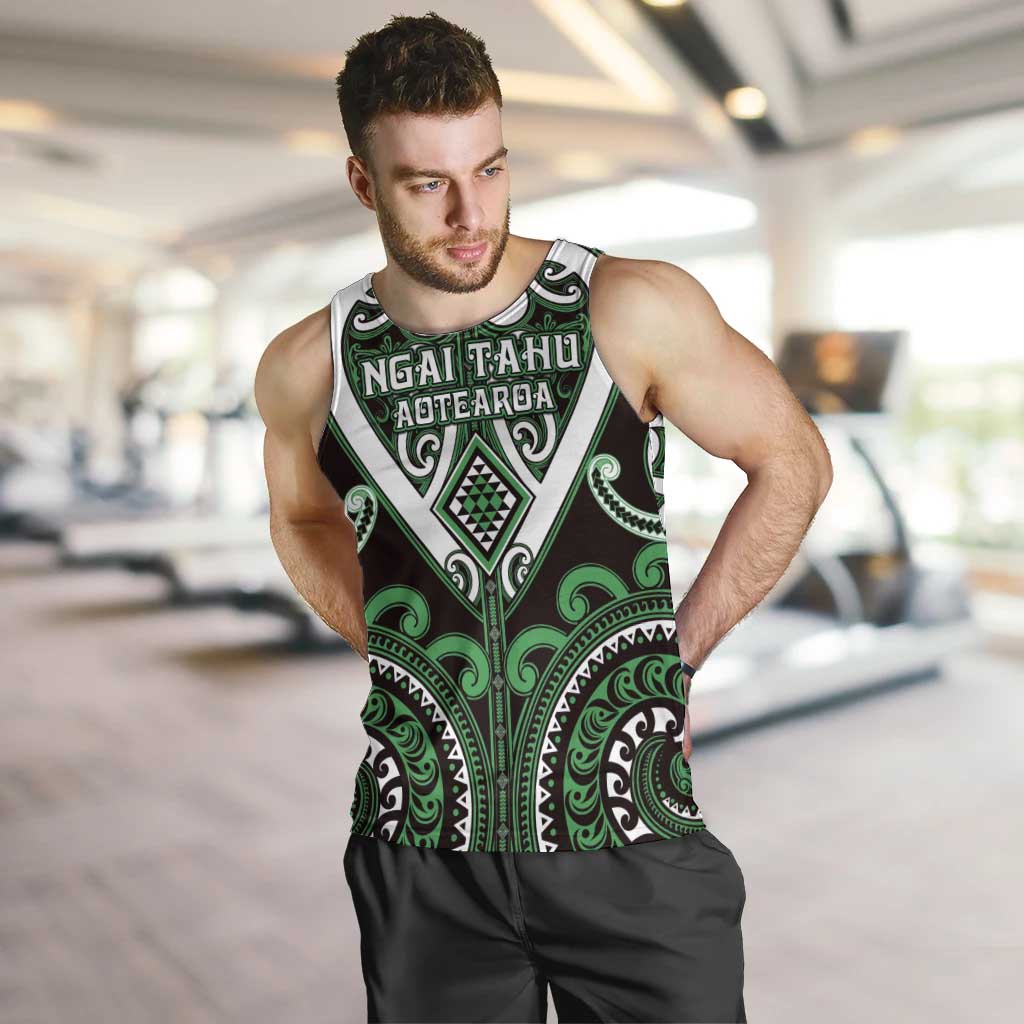 Custom Aotearoa Ngai Tahu Men Tank Top Maori Tribal Pattern