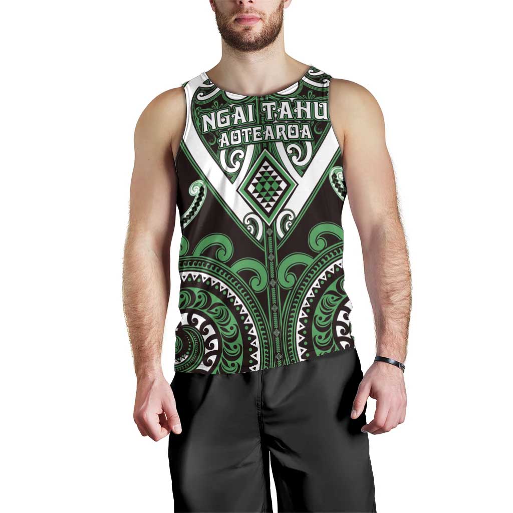Custom Aotearoa Ngai Tahu Men Tank Top Maori Tribal Pattern