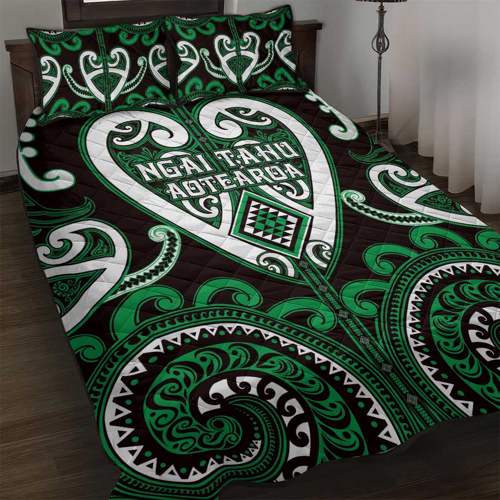 Aotearoa Ngai Tahu Quilt Bed Set Maori Tribal Pattern