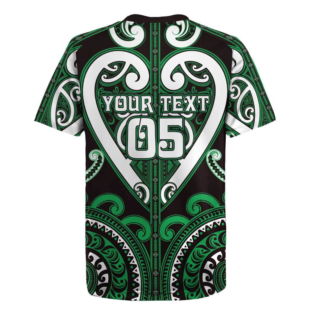 Custom Aotearoa Ngai Tahu Rugby Jersey Maori Tribal Pattern