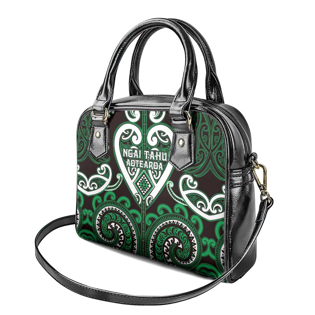 Aotearoa Ngai Tahu Shoulder Handbag Maori Tribal Pattern