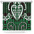 Aotearoa Ngai Tahu Shower Curtain Maori Tribal Pattern