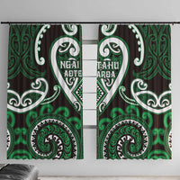 Aotearoa Ngai Tahu Window Curtain Maori Tribal Pattern