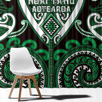Aotearoa Ngai Tahu Window Curtain Maori Tribal Pattern