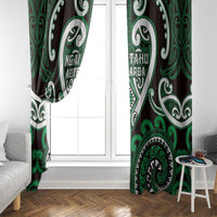 Aotearoa Ngai Tahu Window Curtain Maori Tribal Pattern