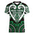 Custom Aotearoa Ngai Tahu Women V-Neck T-Shirt Maori Tribal Pattern