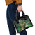 Aotearoa New Zealand Tuatara Shoulder Handbag Maori Koru Art