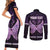 Personalised Alzheimer's Awareness Couples Matching Short Sleeve Bodycon Dress and Long Sleeve Button Shirt You May Not Remember But I Will Never Forget