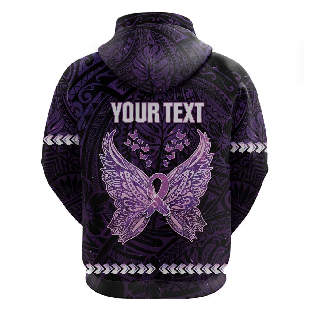 Personalised Alzheimer's Awareness Hoodie You May Not Remember But I Will Never Forget