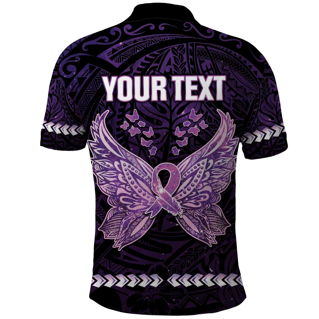 Personalised Alzheimer's Awareness Polo Shirt You May Not Remember But I Will Never Forget