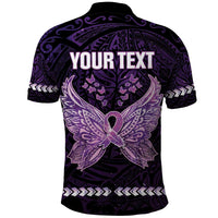 Personalised Alzheimer's Awareness Polo Shirt You May Not Remember But I Will Never Forget