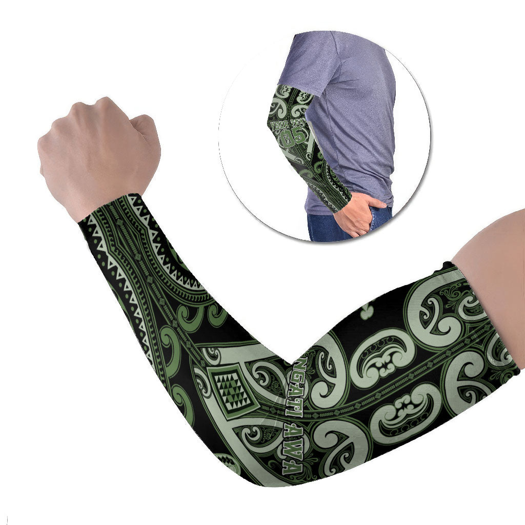 Custom Aotearoa Ngati Awa Arm Sleeves Maori Tribal Pattern