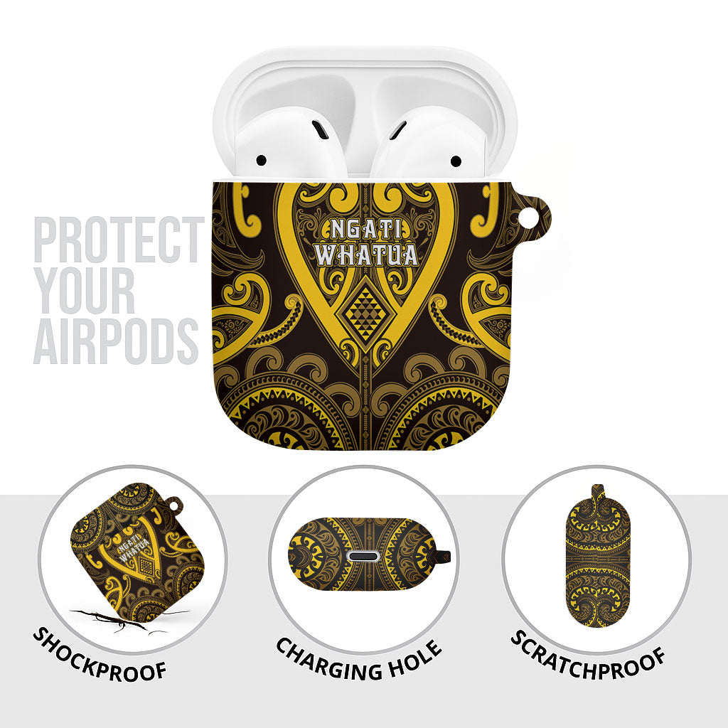 Aotearoa Ngati Whatua AirPods Case Maori Tribal Pattern