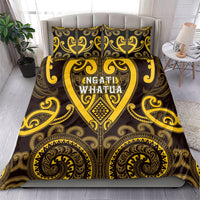 Aotearoa Ngati Whatua Bedding Set Maori Tribal Pattern