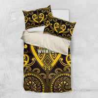 Aotearoa Ngati Whatua Bedding Set Maori Tribal Pattern