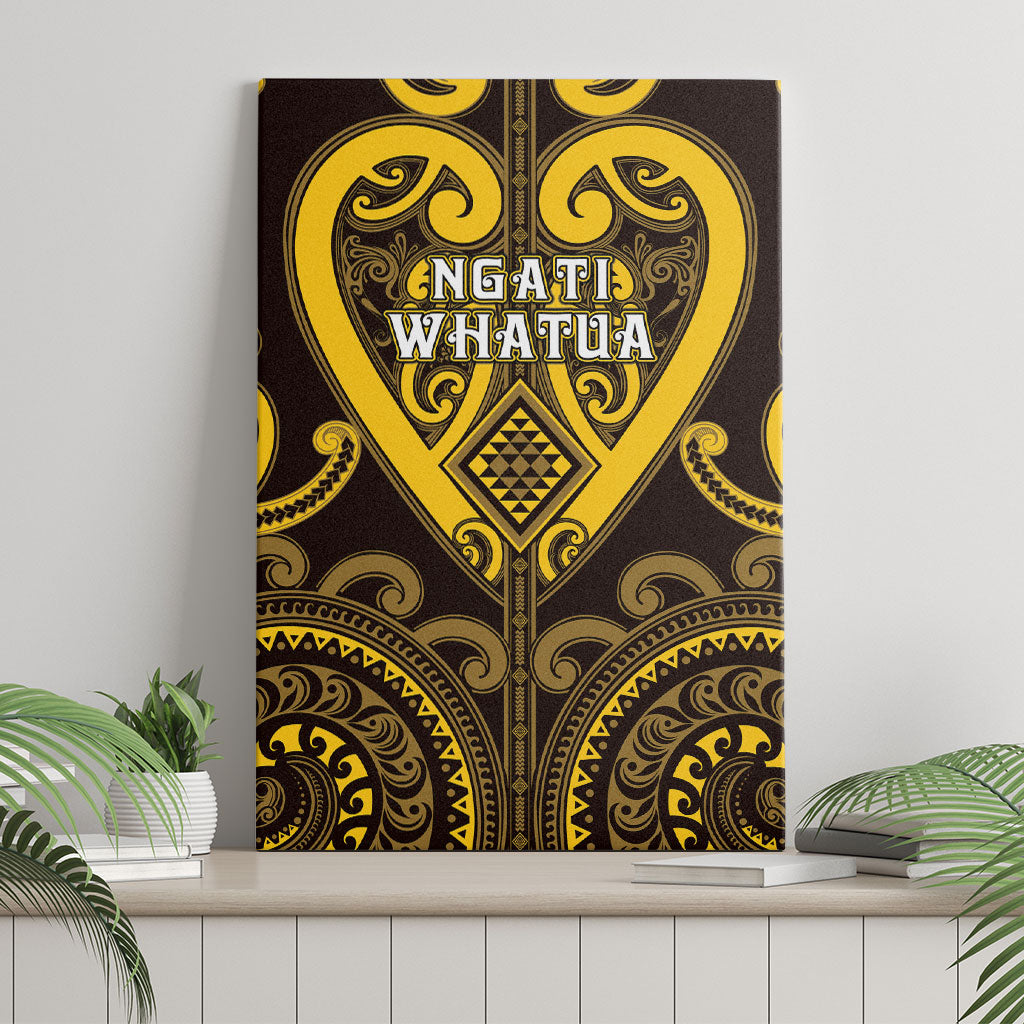 Aotearoa Ngati Whatua Canvas Wall Art Maori Tribal Pattern