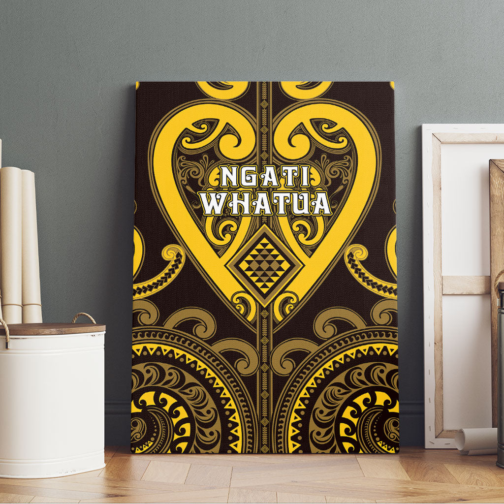 Aotearoa Ngati Whatua Canvas Wall Art Maori Tribal Pattern