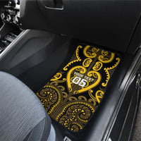 Custom Aotearoa Ngati Whatua Car Mats Maori Tribal Pattern