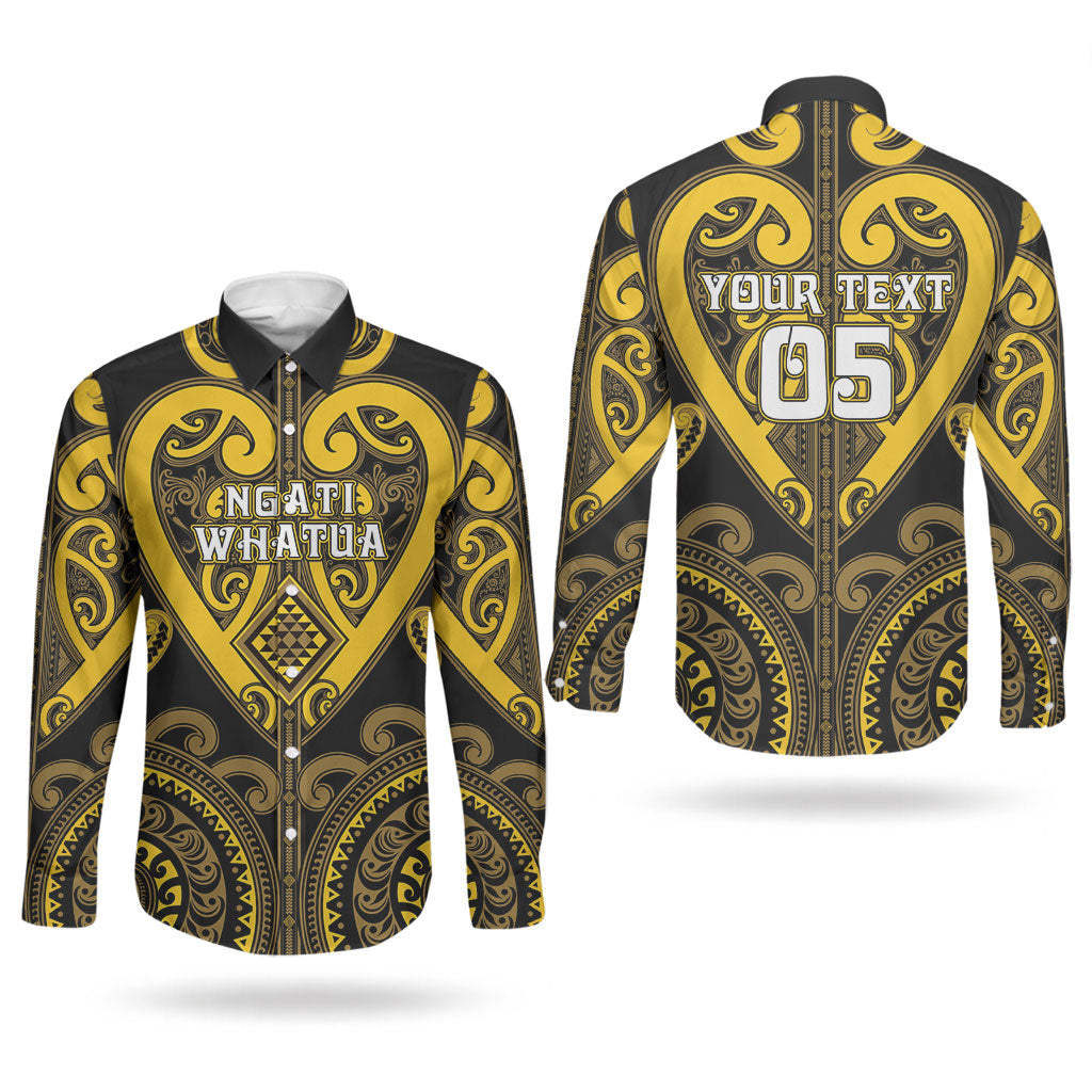 Custom Aotearoa Ngati Whatua Couples Matching Short Sleeve Bodycon Dress and Long Sleeve Button Shirt Maori Tribal Pattern LT05 - Polynesian Pride