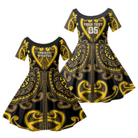 Custom Aotearoa Ngati Whatua Family Matching Mermaid Dress and Hawaiian Shirt Maori Tribal Pattern