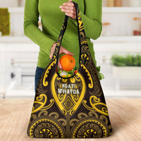 Aotearoa Ngati Whatua Grocery Bag Maori Tribal Pattern
