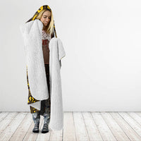 Aotearoa Ngati Whatua Hooded Blanket Maori Tribal Pattern