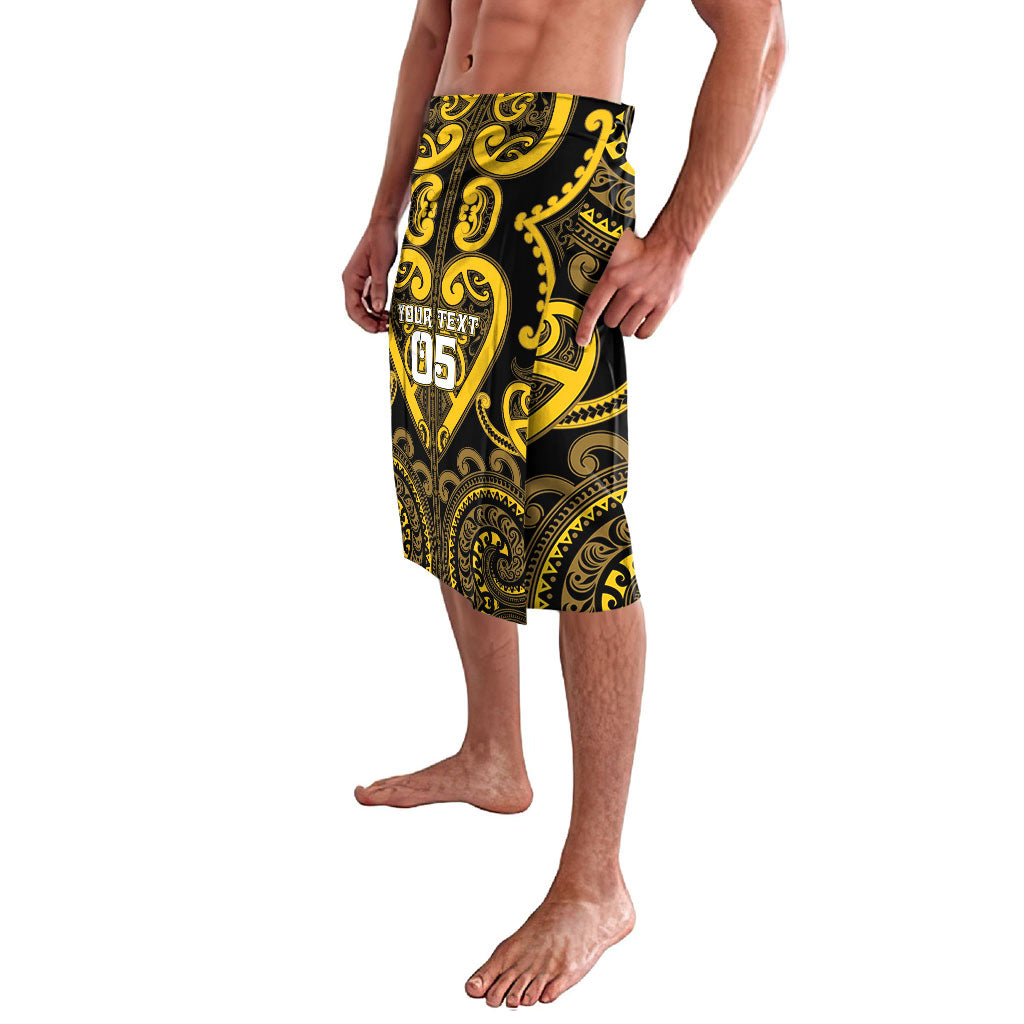 Custom Aotearoa Ngati Whatua Lavalava Maori Tribal Pattern